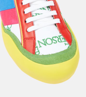 Bubble colorblocked canvas sneakers | JW Anderson