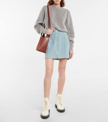Alice boiled wool miniskirt | A.P.C.