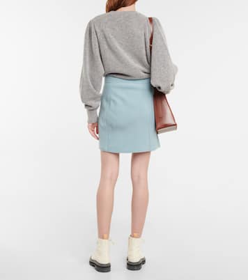 Alice boiled wool miniskirt | A.P.C.