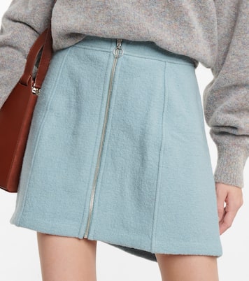 Alice boiled wool miniskirt | A.P.C.