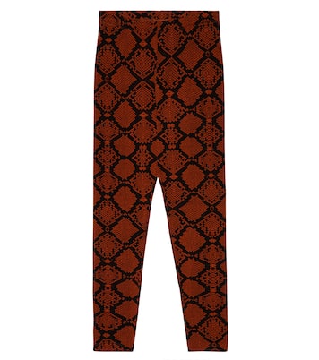 Snake-print leggings | Mini Rodini