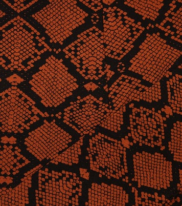 Snake-print leggings | Mini Rodini