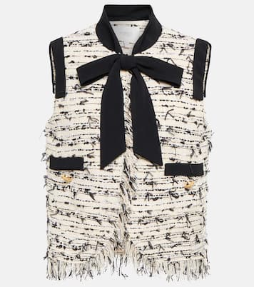 Giacca in tweed con frange | Giambattista Valli