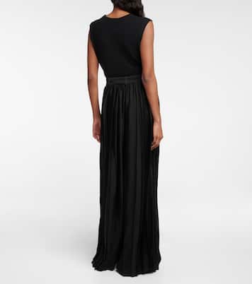 Pantalon ample Barlow en satin | Joseph