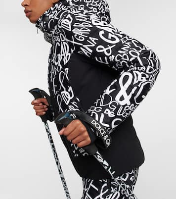 Logo-print ski jacket | Dolce&Gabbana