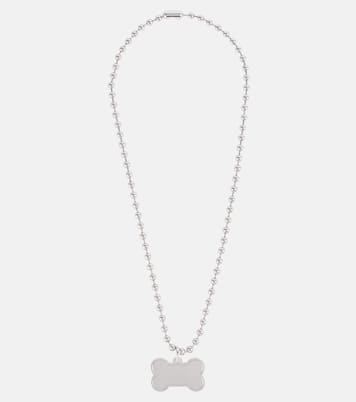 Collana per cani in acciaio inox con logo | Balenciaga