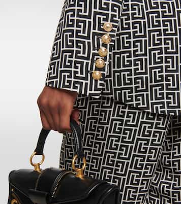 Double-breasted monogram jacket | Balmain