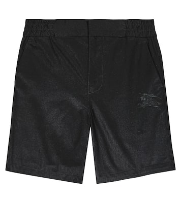Shorts in popeline di cotone | Burberry Kids