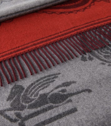 Paisley wool and cashmere blanket  | Etro