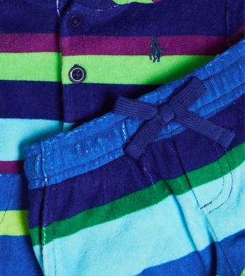 Baby - Set di felpa e shorts in misto cotone | Polo Ralph Lauren Kids