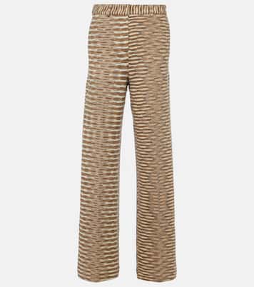 Weite Hose aus Strick | Missoni
