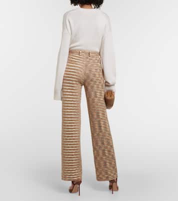 Weite Hose aus Strick | Missoni