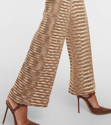 Weite Hose aus Strick | Missoni