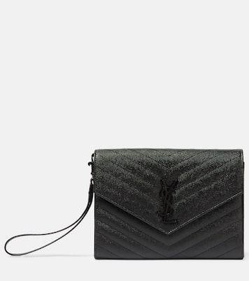 Pochette Cassandre en cuir matelassé | Saint Laurent