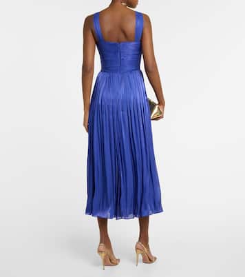 Vestido midi Cavana de lúrex | Costarellos