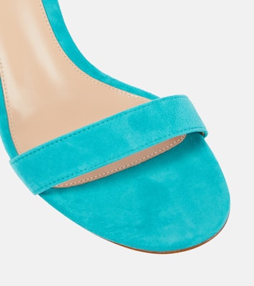Sandalen Portofino 85 aus Veloursleder | Gianvito Rossi