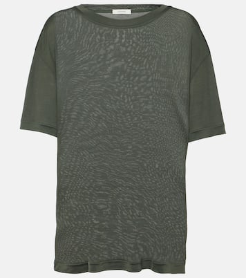 T-shirt in jersey di seta | Lemaire
