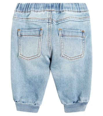 Bébé – Jean imprimé en coton mélangé | Moschino Kids