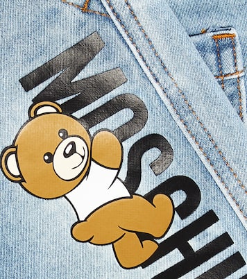 Bébé – Jean imprimé en coton mélangé | Moschino Kids