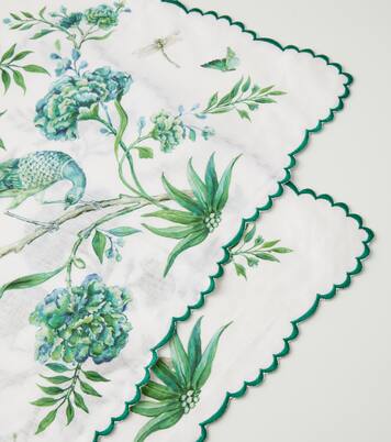 Lot de 2 sets de table Secret Garden en lin | Aquazzura Casa