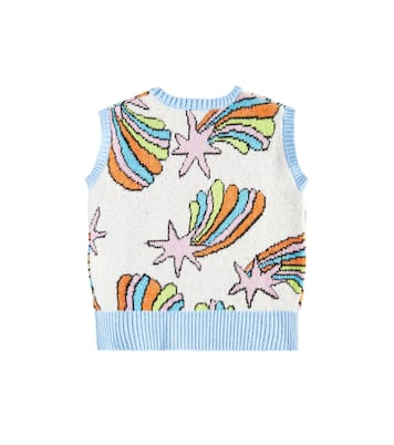 Pull sans manches intarsia | Stella McCartney Kids