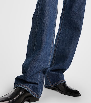 Jeans rectos de tiro alto | Ferragamo