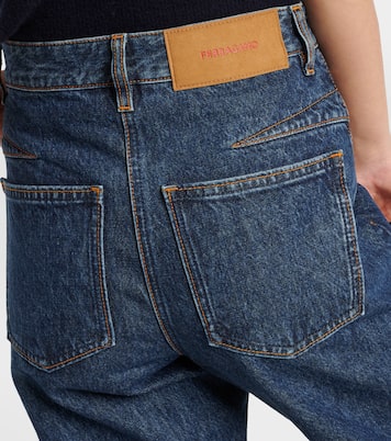Jeans rectos de tiro alto | Ferragamo