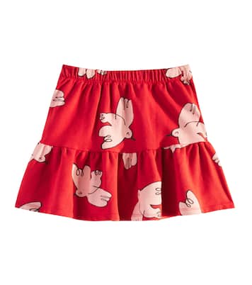 Falda Freedom Bird en mezcla de algodón | Bobo Choses