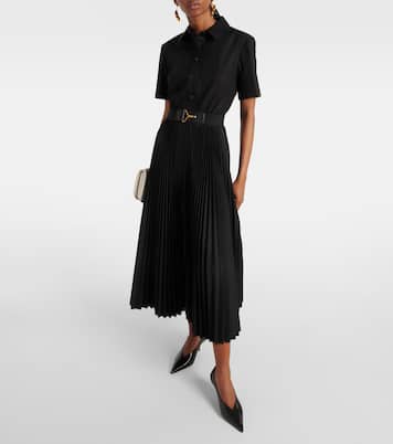 Cotton poplin midi dress | Tory Burch