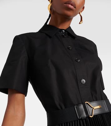 Cotton poplin midi dress | Tory Burch