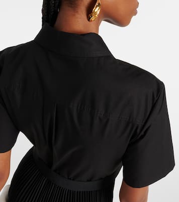 Cotton poplin midi dress | Tory Burch