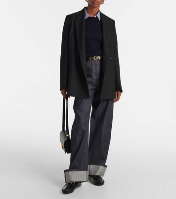 Mocassini in pelle con shearling | Tod's