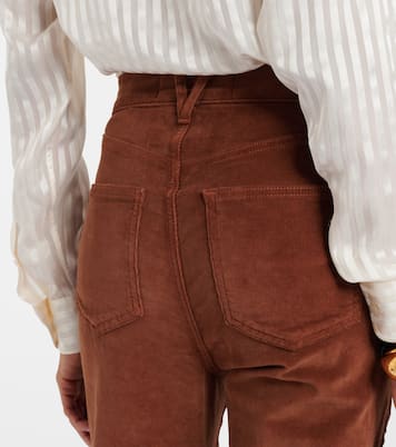 Pantaloni flared Cameron in velluto | Veronica Beard