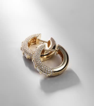 Boucles d'oreilles en or 18 ct et diamants | Shay Jewelry