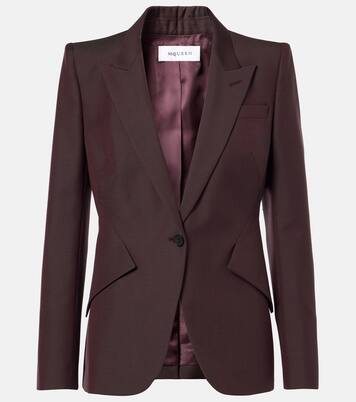 Blazer in lana e mohair | McQueen