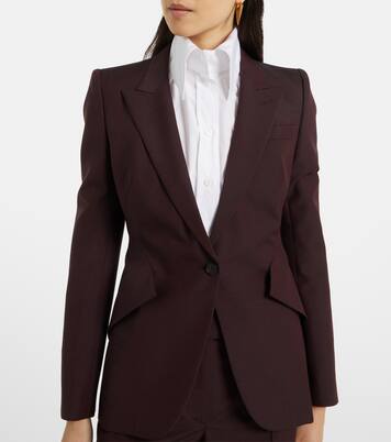 Blazer in lana e mohair | McQueen