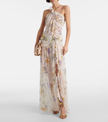 Maxikleid aus Seide | Blumarine