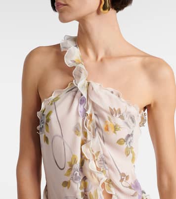 Maxikleid aus Seide | Blumarine