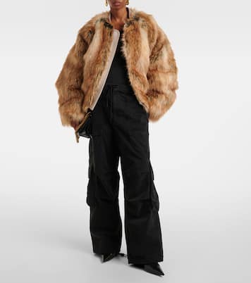 Veste Mane en fourrure synthétique | Entire Studios