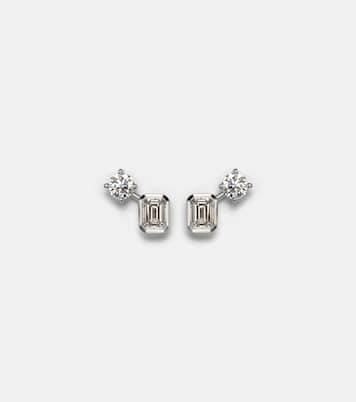 Boucles d'oreilles Inner Fire en or blanc 18 ct et diamants | Bucherer Fine Jewellery