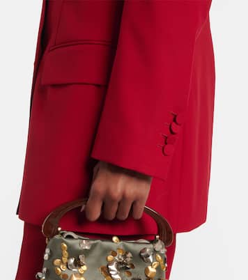 Double-breasted wool blazer | Dries Van Noten