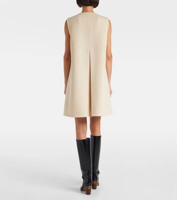 Minikleid VGold aus Wolle und Kaschmir | Valentino