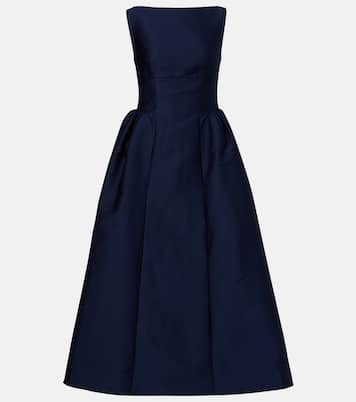 Abito midi in taffetà | Roland Mouret