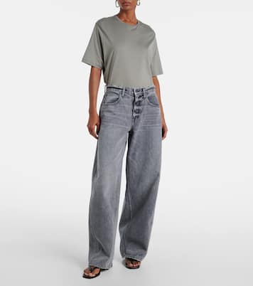 Alex mid-rise wide-leg jeans | Slvrlake