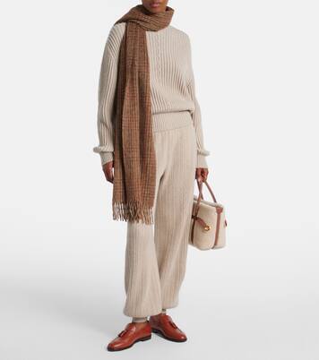 Plane Tree cashmere sweatpants | Loro Piana