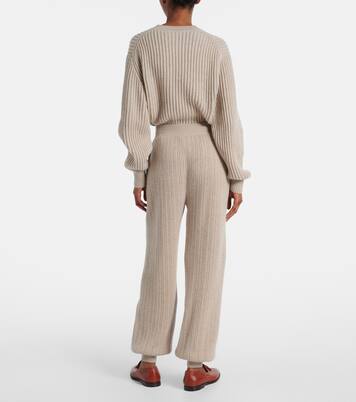Plane Tree cashmere sweatpants | Loro Piana