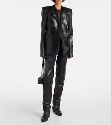 Elona leather jacket | Khaite