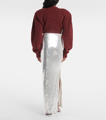 Sequined maxi skirt | Rotate