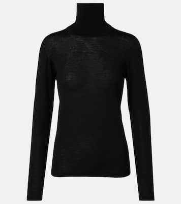 Saluto virgin wool turtleneck sweater | Max Mara