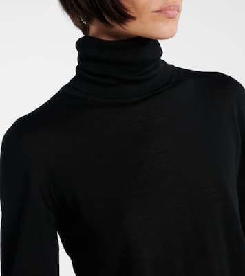 Saluto virgin wool turtleneck sweater | Max Mara